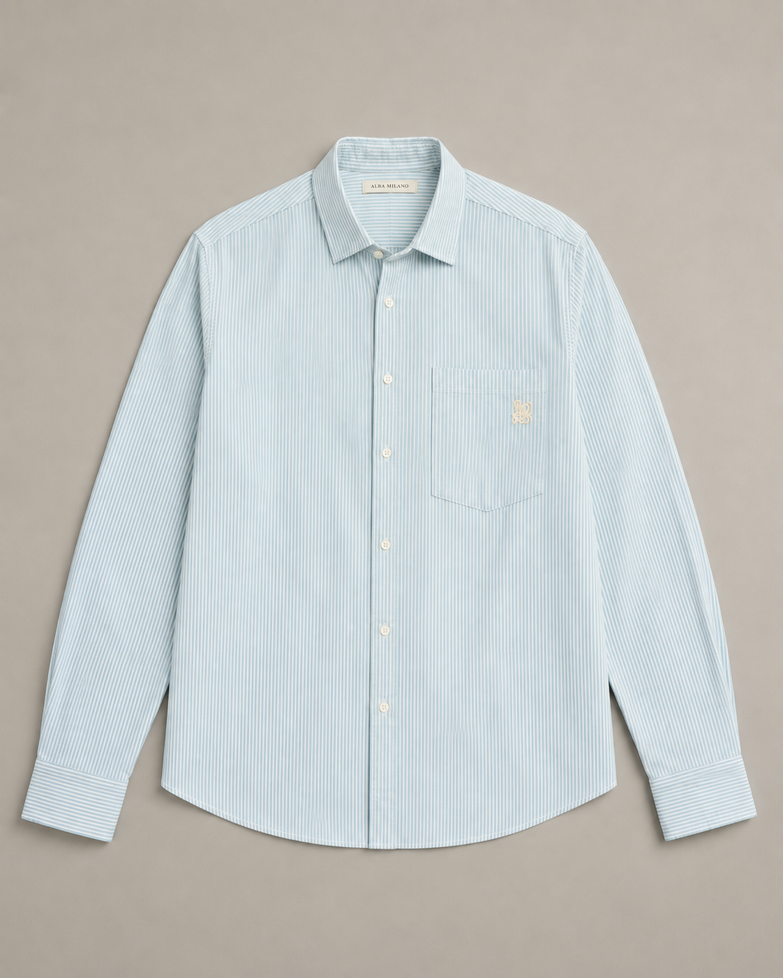 Light Stripe Button Shirt