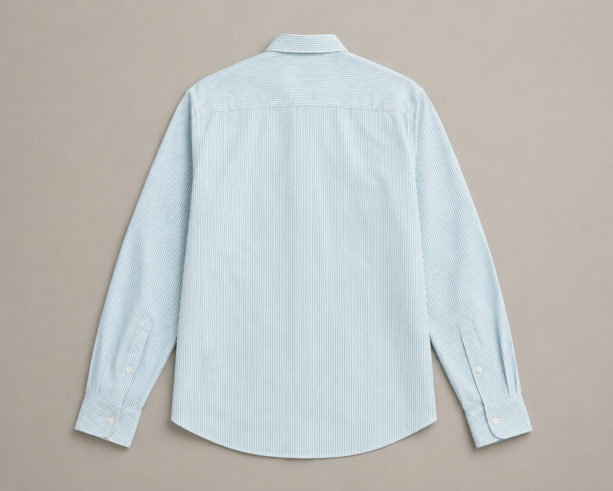 Light Stripe Button Shirt