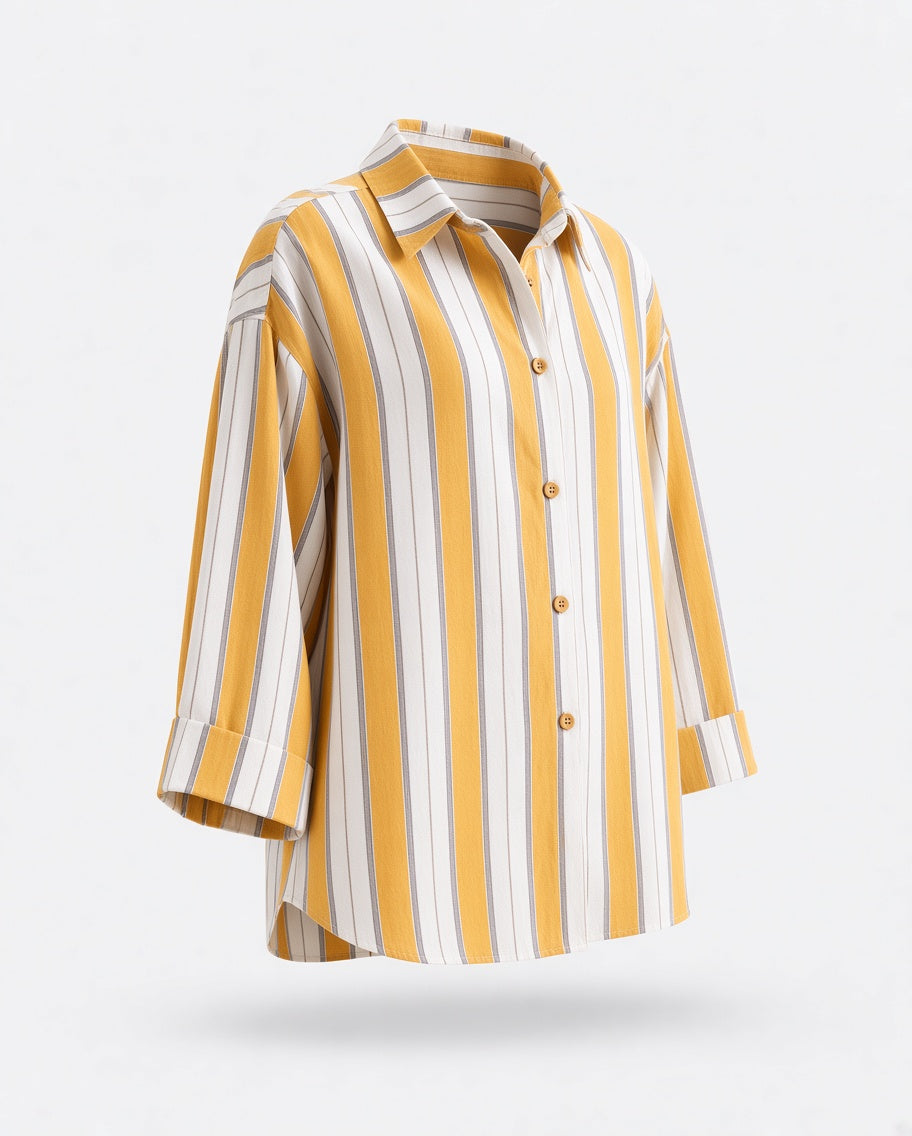 Striped Button Up Shirt