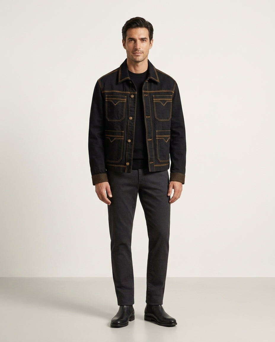 Denim Blouson