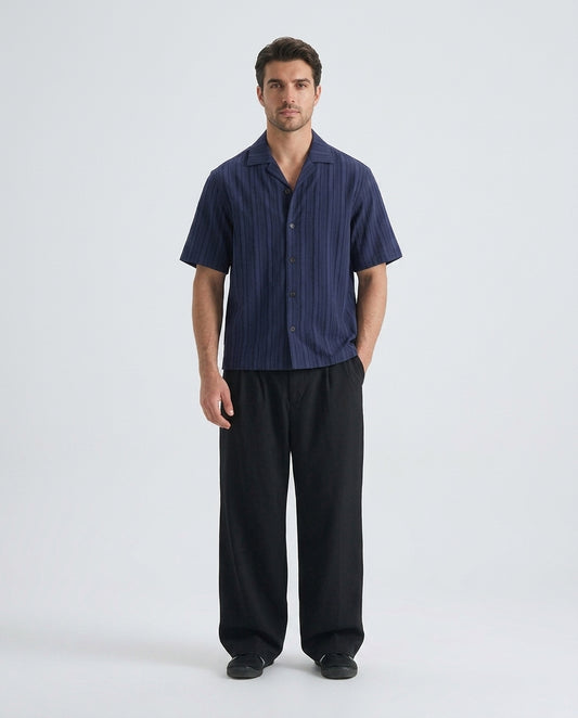 Striped Jacquard Shirt