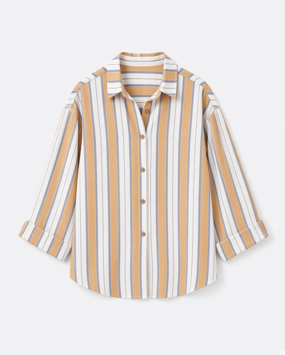 Striped Button Up Shirt